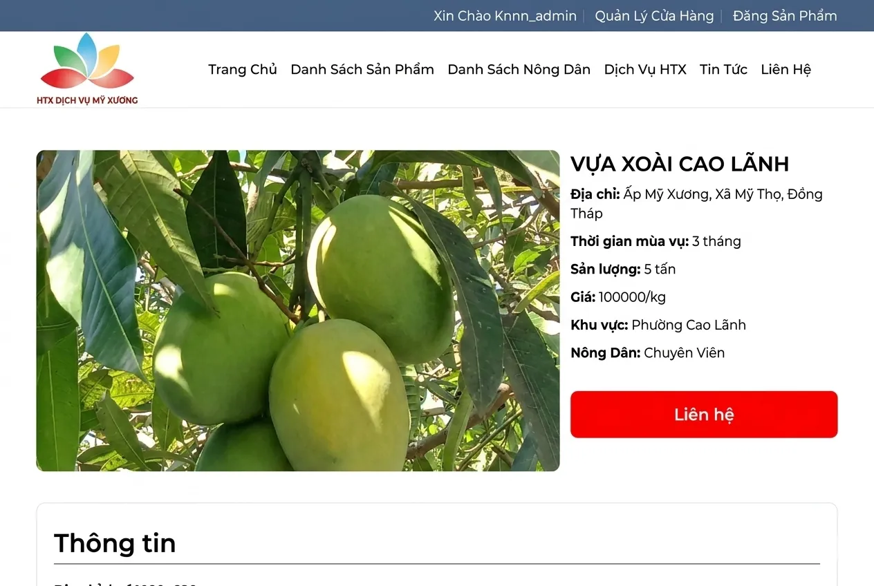 Quản lý và giới thiệu sản phẩm hiệu quả trên website
