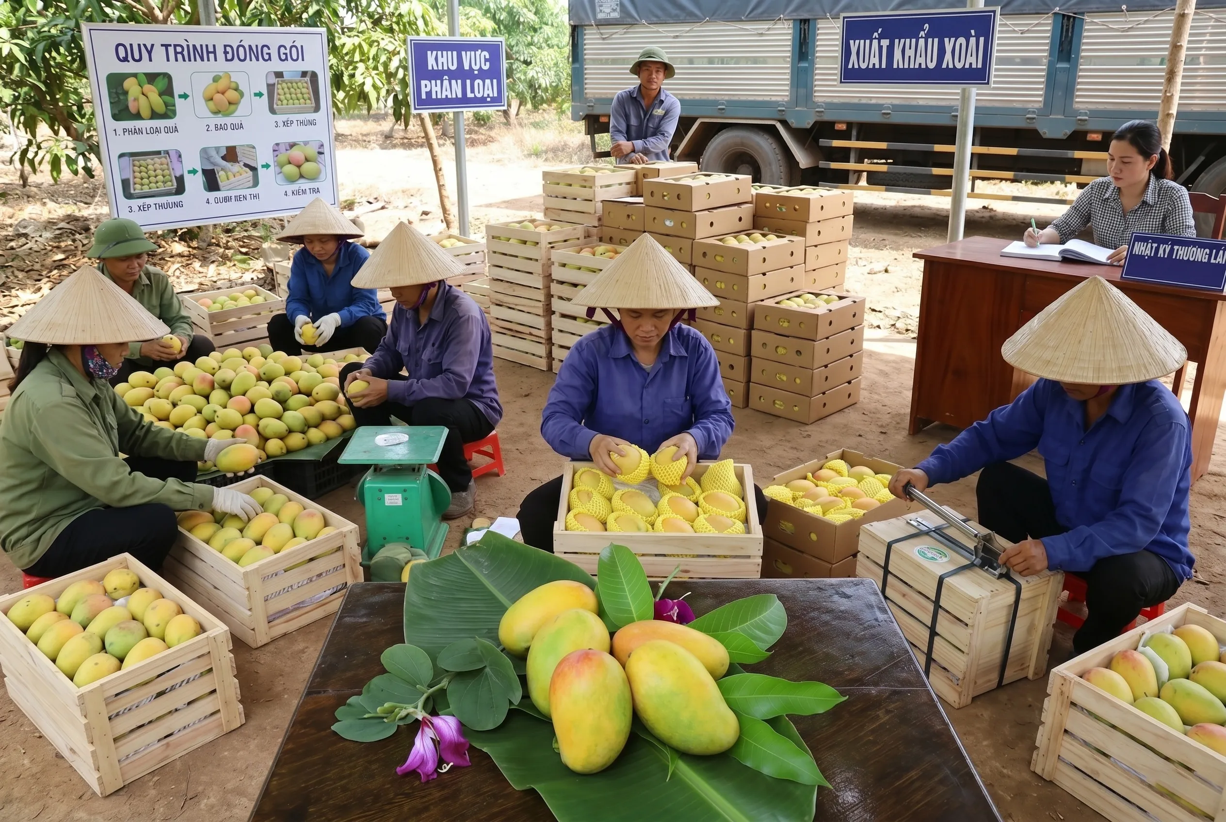 Các hình thức bán nông sản không qua trung gian phổ biến