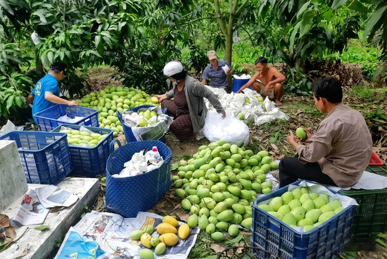 Các yếu tố ảnh hưởng đến đầu ra nông sản