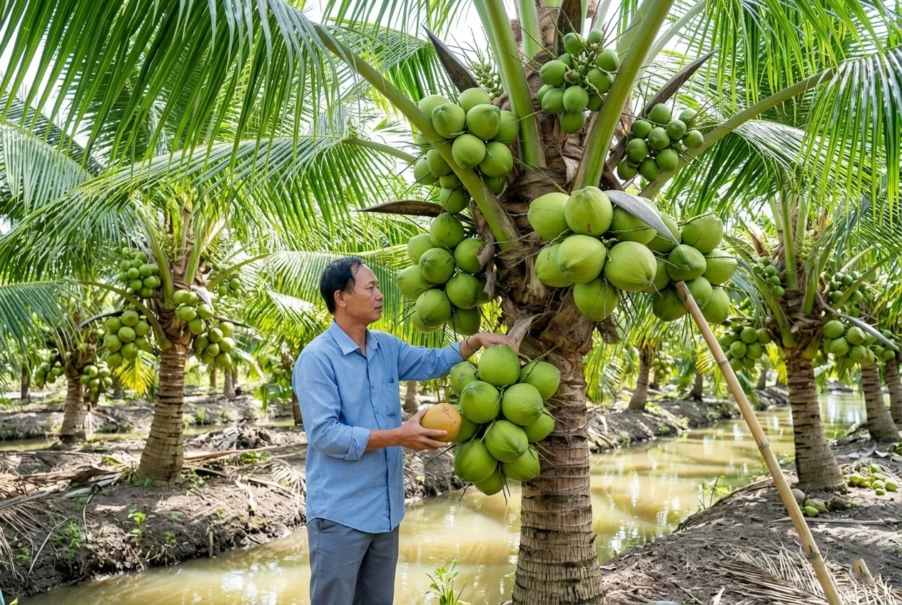 Các yếu tố ảnh hưởng đến giá dừa hôm nay