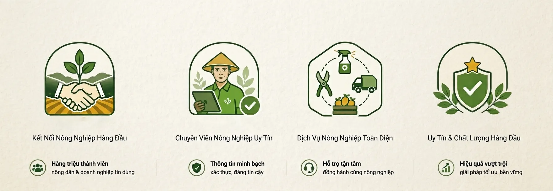 Kết nối nhiều nguồn nông nghiệp