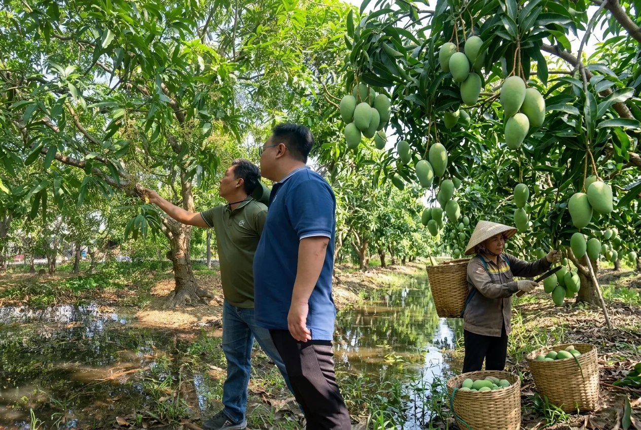 Quảng bá và tiếp thị gian hàng nhà vườn trực tuyến